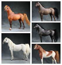 1/6th Arabian Horse Animal Resin Simulation Toy Model Harness Collection Toy picture