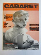 Cabaret Magazine May, 1956 FN/VF picture