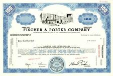 Fischer and Porter Co. - Specimen Stocks & Bonds picture