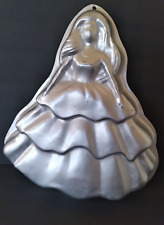 Mattel Barbie Cake Pan Iconic Ruffled Dress Barbie Birthday Barbie Party Theme picture