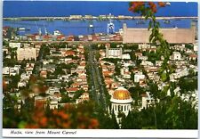 Postcard - Haifa, View from Mount Carmel, Israel picture