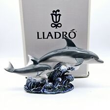 Lladro Dolphins Swimming Lesson 13