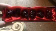 Lucky Buddhas Set Of 7 Resin Mini Buddhas picture