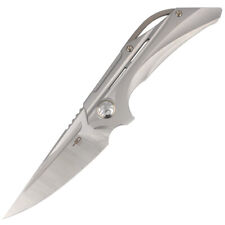 Bestech Knife Vigil Grey Titanium, Satin M390 by Kombou (BT2201A) picture