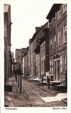 Postcard RPPC Elfreth's Alley Philadelphia PA picture