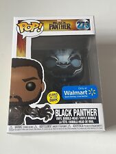 Funko Pop Marvel Black Panther GITD Walmart Exclusive Black Panther - #273 picture