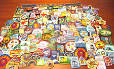 More than 130 CLOTH BADGES Girl Scouts Indian Princess Camporee YMCA More BIN picture