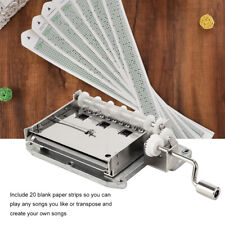 DIY 30-Note  Box Set Hand-Cranked Programmable Mechanical  Box 30 J7D8 picture