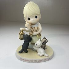 Precious Moments Hamilton Collection Purr-ecious Is The Light Of Love Figurine picture