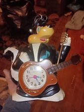 Vintage *RYTHM* Rock'n'roll ~Skunk~quartz Alarm Clock Works&looks Super** picture