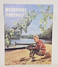 Vintage 1960s Missouri Portrait 14 Famous Vacationland Areas Tourist Guide & Map picture