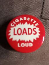 VINTAGE CIGARETTE LOADS LOUD METAL TIN CONTAINER With Loads Included GAG JOKE  picture