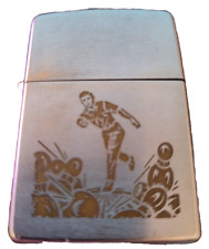 Vintage 1974 Zippo Bowling Bowler Lighter picture