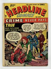 Headline Comics #30 VG- 3.5 1948 picture
