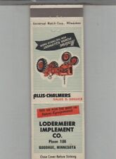 Allils-Chalmers Tractor Dealer Lodermeir Implement Co. Goodhue, MN picture
