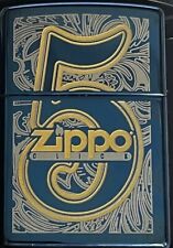 ZIPPO 2007 CLICK CLUB 5TH ANNIVERSARY VENETIAN BLUE LIGHTER SEALED IN BOX 593F picture