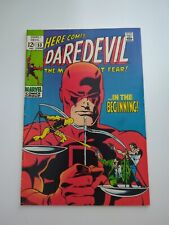Daredevil #53 (1969) FN+ Origin Retold Yellow Suit Key Last 12 Cent Issue GLOSSY picture