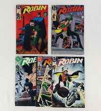 Robin #1-5 Complete Set 2nd 3rd Print 1 2 3 4 5 Lot (1991 DC Comics) picture