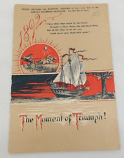 Life of Columbus by Josiah Hartzell World Columbian Exposition Souvenir Pamphlet picture