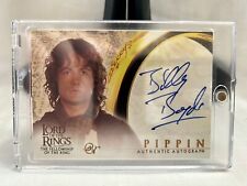 Topps Lord Of The Rings Autrograph Card - Pippin - Billy Boyd - FOTR picture
