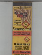 Allils-Chalmers Tractor Dealer Thomas Peddle Augusta, ME picture