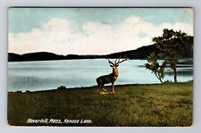 Haverhill MA-Massachusetts, Kenoza Lake, Antique, Vintage c1911 Postcard picture