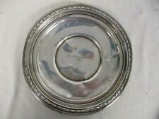 WALLACE STERLING SILVER TROPHY PLATE ENGRAVED BRISTOL CT CITY CHAMPIONSHIP 1931 picture