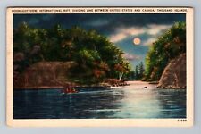Moonlight View, International Rift, Vintage Postcard picture
