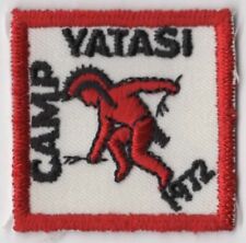 1972 Camp Yatasi  BSA Patch RED Bdr. [CA4854] picture