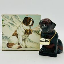 Vtg Avon St Bernard Old Faithful Wild Country Cologne After Shave Decanter Full picture