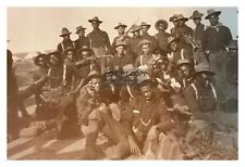 BUFFALO AFRICAN AMERICAN SOLDIERS AMERICAN FRONTIER HISTORICAL 4X6 PHOTO picture