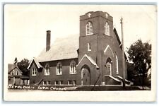 c1930's Bethlehem Lutheran Church Atwater Minnesota MN RPPC Photo Postcard picture