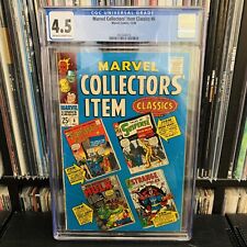 Marvel Collectors' Item Classics #6 CGC 4.5 Graded Comic 12/1966 Silver Age picture