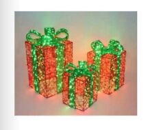 LIGHTED PRESENTS Red Green Blinking Twinkle 1690-LED Light Christmas NEW SD90662 picture