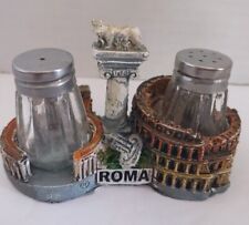 Roma / Rome  Salt & Pepper Shaker Please Read Desc. picture