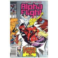 Alpha Flight (1983 series) #76 in Near Mint minus condition. Marvel comics [m, picture
