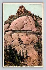 Devils Slide CO-Colorado, Devil's Slide on C.S & C.C Short Line Vintage Postcard picture