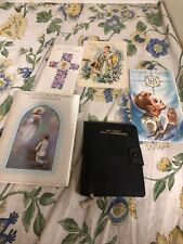 Marians Children Missal 1965 My First Communion Card Lot Inscribed Used picture