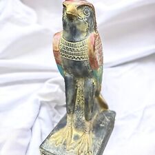 UNIQUE ANCIENT EGYPTIAN ANTIQUES Statue Large Of God Horus as Falcon Bird BC picture