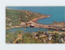 Postcard Aerial View Perkins Cove Ogunquit Maine USA North America picture