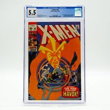 Marvel Uncanny X-Men 58 CGC 5.5 Major Key 1st Appearance Havok Alex Summers 1969 picture