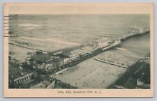 Vintage Postcard Steel Pier Atlantic City NJ Postmarked 1935 picture