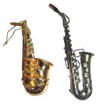 Silver Saxophone Miniature 7