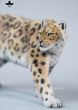 1/6 Snow Leopard Model Resin Statue Wild Animal Figure Collection Pre-sell Decor picture