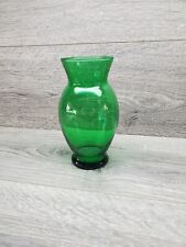 Vtg Emerald Green Vase picture