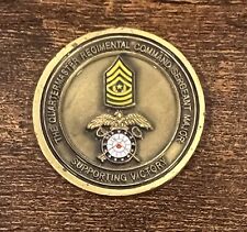 Fort Lee Quartermaster Regimental Command Sergeant Major US Army Challenge Coin picture