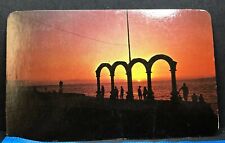 Puesta del Sol Puerto Vallarta Mexico Vintage Postcard  picture