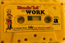 Vintage Standin’ Tall Work Children’s Cassette Tapes picture