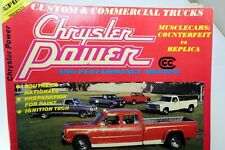 Chrysler Power Car Magazine September 1993  Performance Mopars Muscle cars Fakes picture