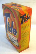 Tide Laundry Detergent P&G Vintage 1950s Unopened Soap Procter & Gamble USA Made picture